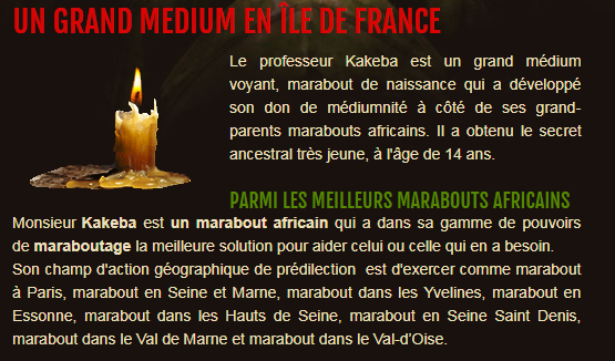 Marabout Voyant  Paris