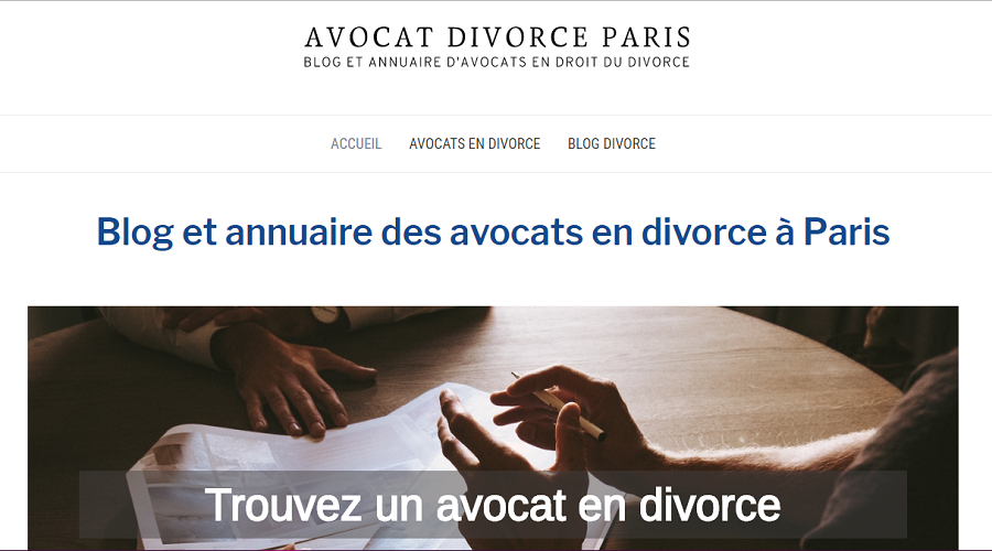 Blog d'informations sur le divorce