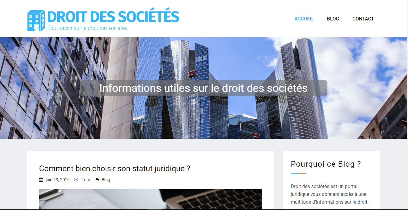 Droit des socits en 