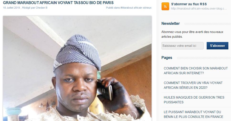 Le marabout qui vous aide  changer de vie