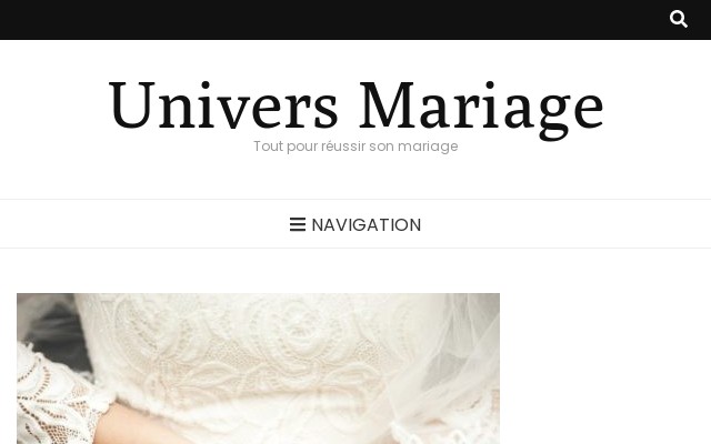 Univers Mariage : tout pour réussir son mariage 