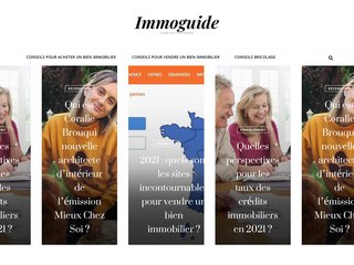 Le meilleur de l'immobilier  retrouver sur Immoguide.fr