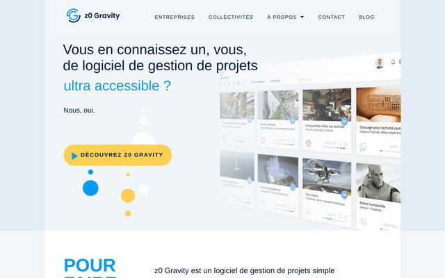 Logiciel de gestion de projets ultra accessible et efficace