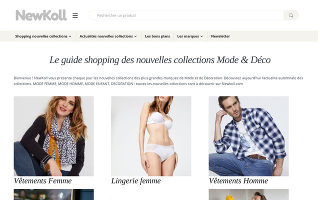 Guide shopping des nouvelles collections de mode et dcoration