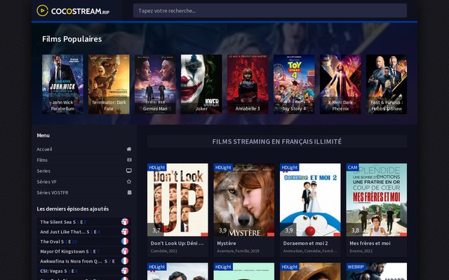 La meilleure plateforme des films et sries streaming en VF et VOSTFR