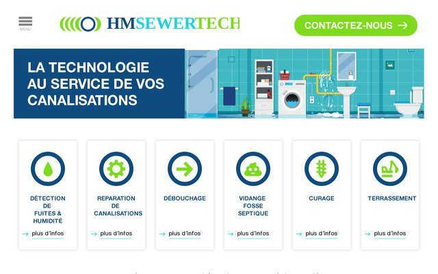 HM SEWERTECH SERVICES SRL : la technologie au service de vos canalisations