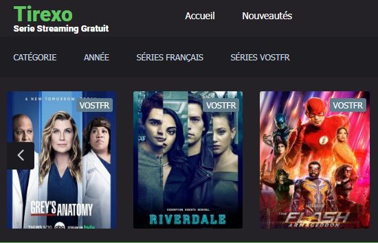 TIREXO : Votre plateforme de streaming gratuit