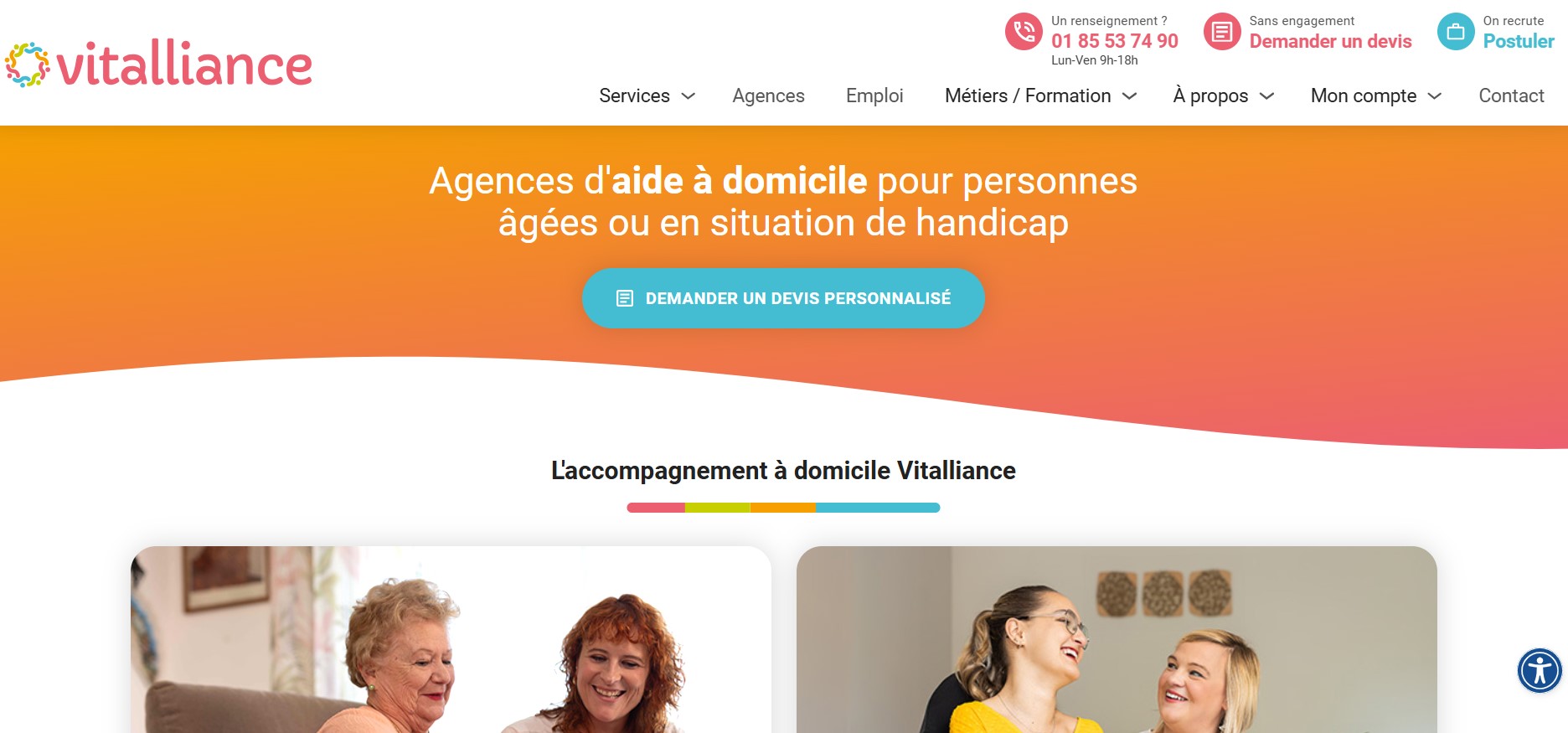 Service d'aide  domicile en France