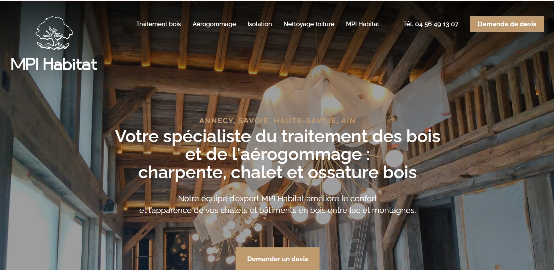 MPI Habitat : rnovtion de bois dans la rgion d'Annecy